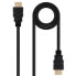 Фото #2 товара NANOCABLE 10.15.3801 1 m HDMI 2.0 Cable