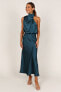ფოტო #6 პროდუქტის Women's Anabelle Halter Neck Midi Dress