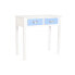 Console DKD Home Decor White Brown Sky blue Navy Blue Rope MDF Wood 80 x 40 x 75 cm (1 Unit)