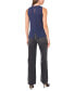 Women's Shine Sleeveless Top Синий, S - фото #4