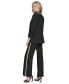 Фото #11 товара Women's Tipped Shawl Collar Blazer