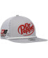 Фото #1 товара Men's Gray, White Bubba Wallace Golfer Snapback Hat