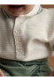 KANZ Polo Yaka Kısa Kollu Erkek Bebek Tişört ve Şort 2'li Takım