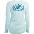 Save 50% Costa Womens Tech Notley Performance Sun Shirt - Arctic Blue - UPF 50