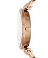 Women's Three-Hand Rose Gold-Tone Stainless Steel Watch 36mm, AX5912