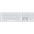 Фото #1 товара Apple Magic Keyboard mit Ziffernblock"Silber/Weiß US Englisch Kabellos