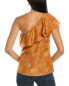 Фото #2 товара Rebecca Taylor Isabelle Silk Top Women's