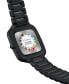 ფოტო #4 პროდუქტის Unisex Swiss True Square Thinline Les Couleurs? Le Corbusier Black Ceramic Bracelet Watch 37mm - Limited Edition