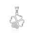 Фото #1 товара Silver pendant Four-leaf clover AGH614L