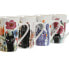 Фото #3 товара Кружка Mug Home ESPRIT Multicolour Фарфор кот (4 штуки)