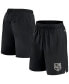 Фото #1 товара Men's Black Los Angeles Kings Authentic Pro Tech Shorts