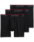 ფოტო #1 პროდუქტის Men's Chafe Proof Pouch Microfiber 7" Boxer Brief - 3 Pack