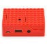 Pi-Blox - case for Raspberry Pi Model 3B+/3B/2B - red
