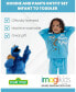 Baby Boys Fleece Pullover Hoodie and Pants Outfit Set to (12 Months - 5T) Blue Cookie Monster, 12 месяцев - фото #5