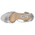 Фото #4 товара Сандалии для платья Nina Venus Ankle Strap Womens Silver VENUS-046