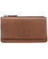 ფოტო #2 პროდუქტის Women's Pebbled Collection RFID Secure Crossbody Wallet