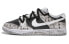 【定制球鞋】 Nike Dunk Low Retro 复古 水墨 书法 做旧 低帮 板鞋 男款 黑灰色 / Кроссовки Nike Dunk Low DJ6188-003