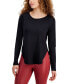 ფოტო #1 პროდუქტის Women's Performance Long-Sleeve Top, Created for Macy's