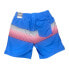 Фото #2 товара Hurley Men's 7.5" Inseam Heather Volley Swim Trunk Shorts (Blue/Pink Stripes, S)