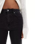 Bershka comfort fit mom jean in black 36 - фото #8