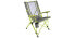 Фото #2 товара Складной стул COLEMAN Bungee - 136 кг - для кемпинга - 4 ножки - 5 кг - из сетки, нейлона, полиэстера - серый - лайм