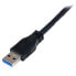 Фото #3 товара StarTech.com 1m (3ft) Certified SuperSpeed USB 3.0 A to Micro B Cable - M/M - 1 m - USB A - Micro-USB B - USB 3.2 Gen 1 (3.1 Gen 1) - 5000 Mbit/s - Black