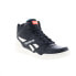 Фото #2 товара Reebok Royal BB 4500 High 2 Mens Black Leather Lifestyle Sneakers Shoes