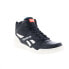 Кроссовки мужские Reebok Royal BB 4500 High 2 черные из натуральной кожи 12 - фото #2