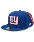 Фото #3 товара Men's X Alpha Industries Royal New York Giants Alpha 59Fifty Fitted Hat