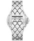 Women's Camille Three-Hand Silver-Tone Stainless Steel Watch 43mm