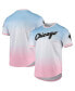 Фото #3 товара Men's Blue, Pink Chicago White Sox Ombre T-shirt