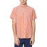 Фото #2 товара ORIGINAL PENGUIN Crinkle Yarn Check short sleeve shirt