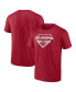 Фото #1 товара Men's Crimson Oklahoma Sooners 2024 Softball Fan T-shirt