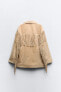 Фото #11 товара Куртка из кожи с бахромой ZARA