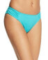 Фото #1 товара Tommy Bahama Women's 173673 Pearl Shirred Hipster Bottom Ming Jade Size S
