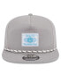 Фото #2 товара Men's Gray Charlotte FC Established Patch 9FORTY A-Frame Trucker Adjustable Hat