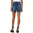 Фото #3 товара Scoop Women’s Blue Indigo Denim Distressed Stretch Retro Boyfriend Shorts Size 2