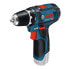 Bosch GSR 10,8-2-LI Professional - Pistol grip drill - Keyless - 1 cm - 1.9 cm - 1 cm - 1 mm