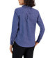 Фото #2 товара Women's Easy Care Button Up Long Sleeve Blouse