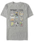 Фото #1 товара Men's Looney Tunes Looney Moods Short Sleeve T-shirt