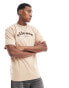 Фото #1 товара Ellesse Franks chest logo t-shirt in beige