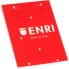 Фото #1 товара ENRI Notes Of Notes A6 Stapled With Red Lid Smooth Leaves 80 Sheets Package Of 10 Units