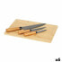 Фото #1 товара Комплект ножей для резки на доске сыра Kinvara Brown Bamboo (6 штук)