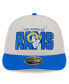 Фото #3 товара Men's Stone, Royal Los Angeles Rams 2023 NFL Draft Low Profile 59FIFTY Fitted Hat