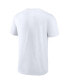 ფოტო #3 პროდუქტის Men's White Houston Astros 2022 American League Champions Locker Room Short Sleeve T-shirt