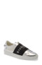 Фото #4 товара Givenchy Urban Street Logo Band Sneaker in Silver Size 9 US