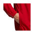 Фото #3 товара мужская олимпийка спортивная на молнии красная Adidas Core 18 Presentation