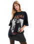 Фото #1 товара ASOS DESIGN Halloween oversized t-shirt with dracula license graphic in black