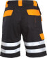 Фото #2 товара Lahti Pro spodenki krótkie czarno-pomarańczowe 100% bawełna z odblaskiem "2XL" (L4070605)