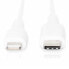 DIGITUS DB-600109-010-W Lightning usb-c cable 1 m